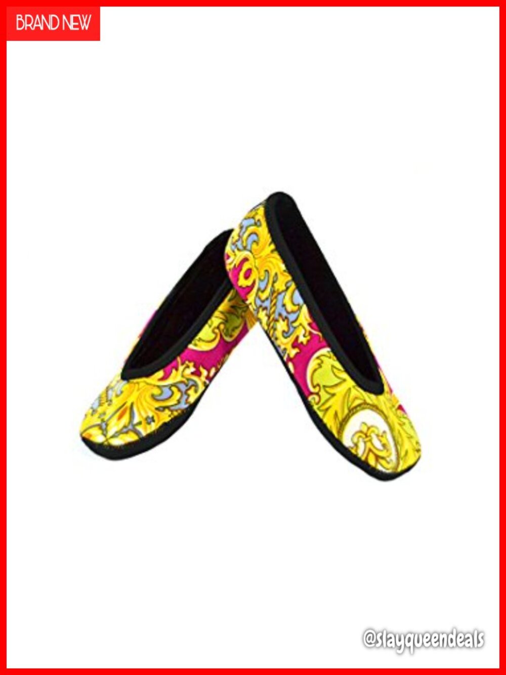Women's Ballet Flat House Slippers Neoprene Socks Slip-Resistant Yoga Shoes